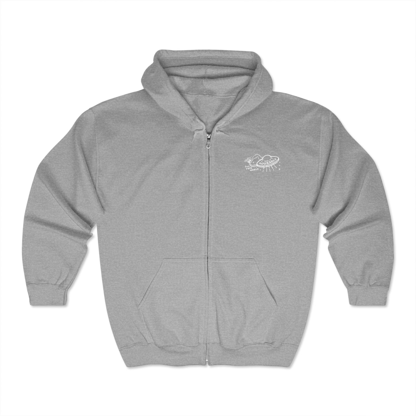 Monster Lan Heavy Blend™ Full Zip Hooded Sweatshirt