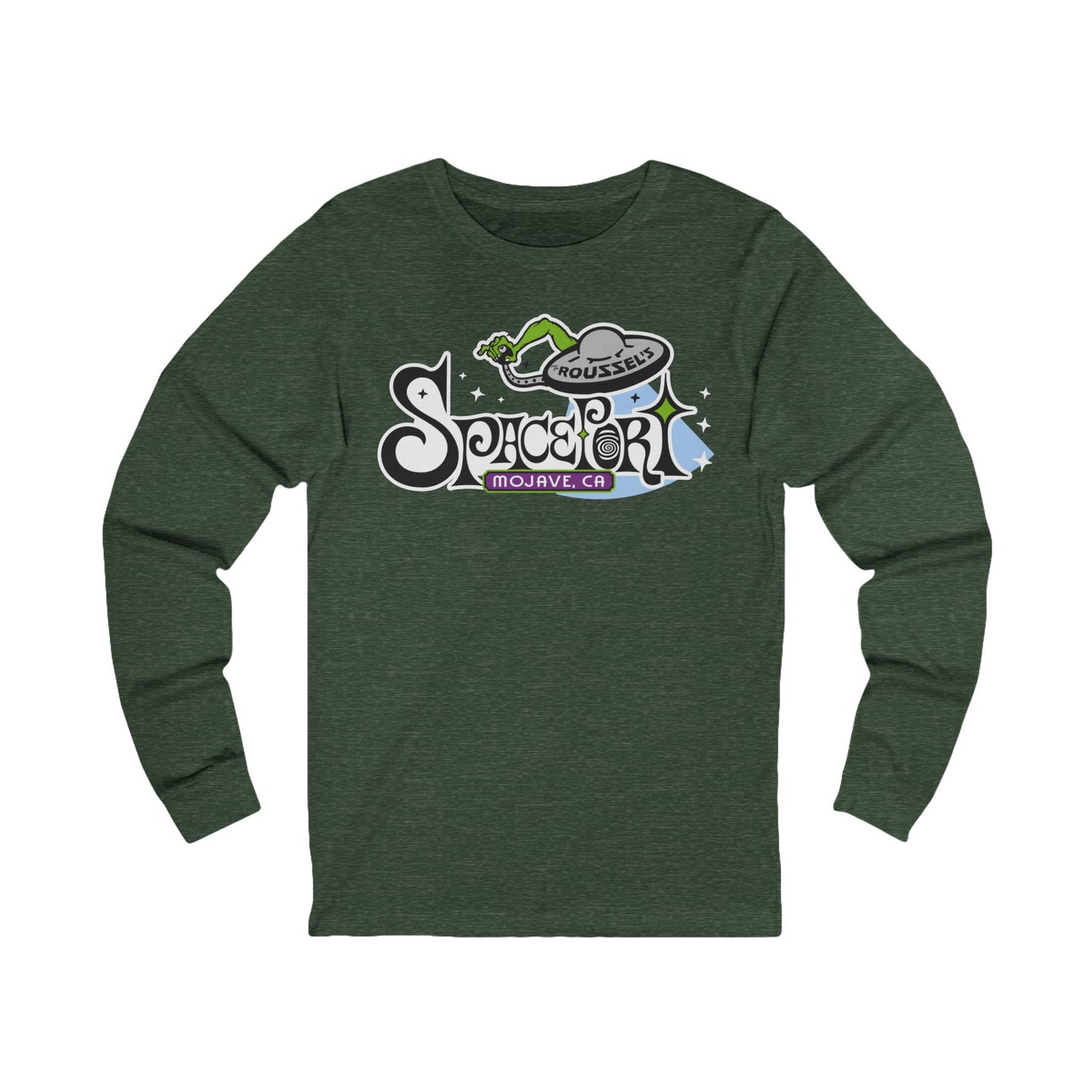 SpacePort Unisex Long Sleeve Tee - The Roussel's Collection