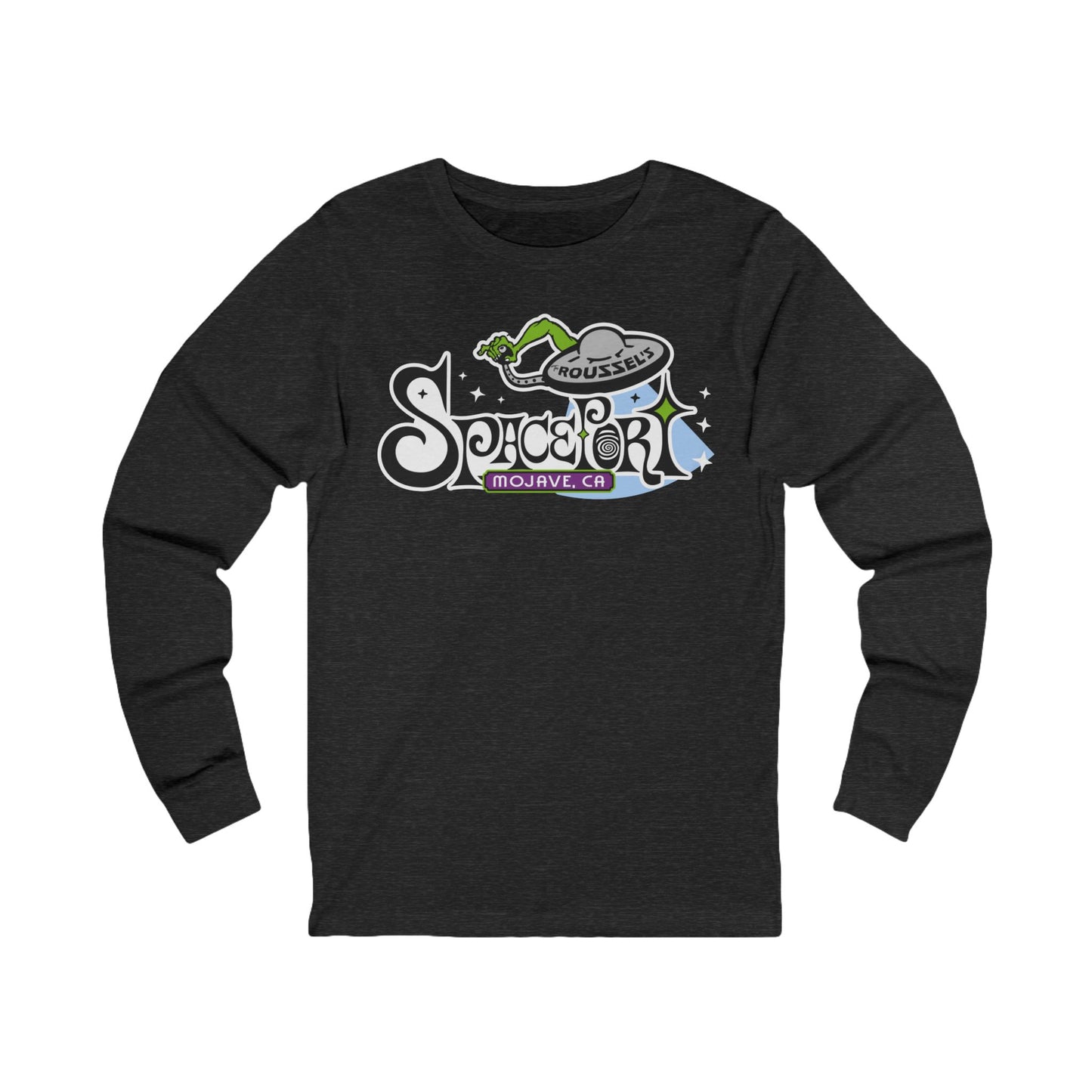 SpacePort Unisex Long Sleeve Tee - The Roussel's Collection