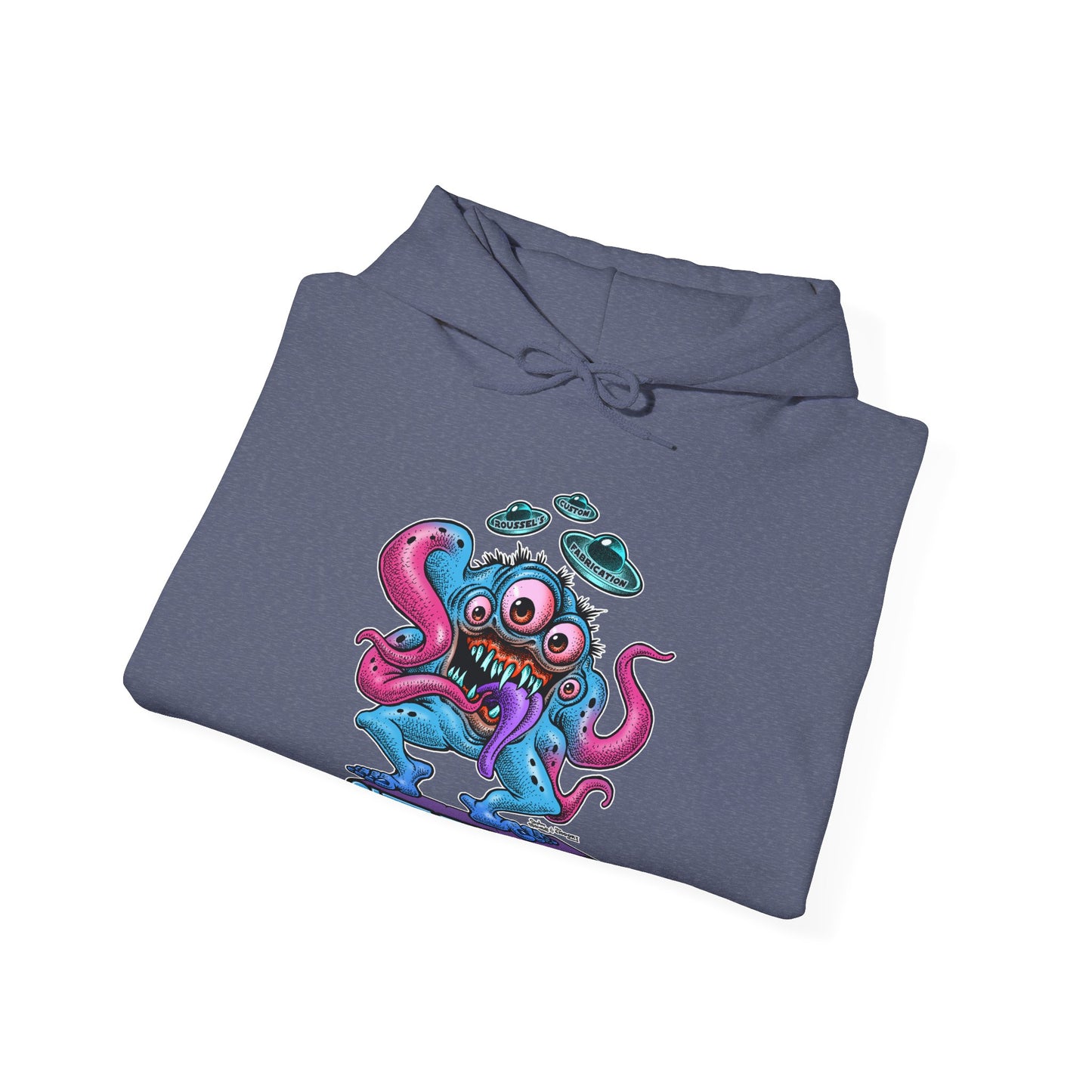 Monster Outta this World Design-Hooded Sweatshirt