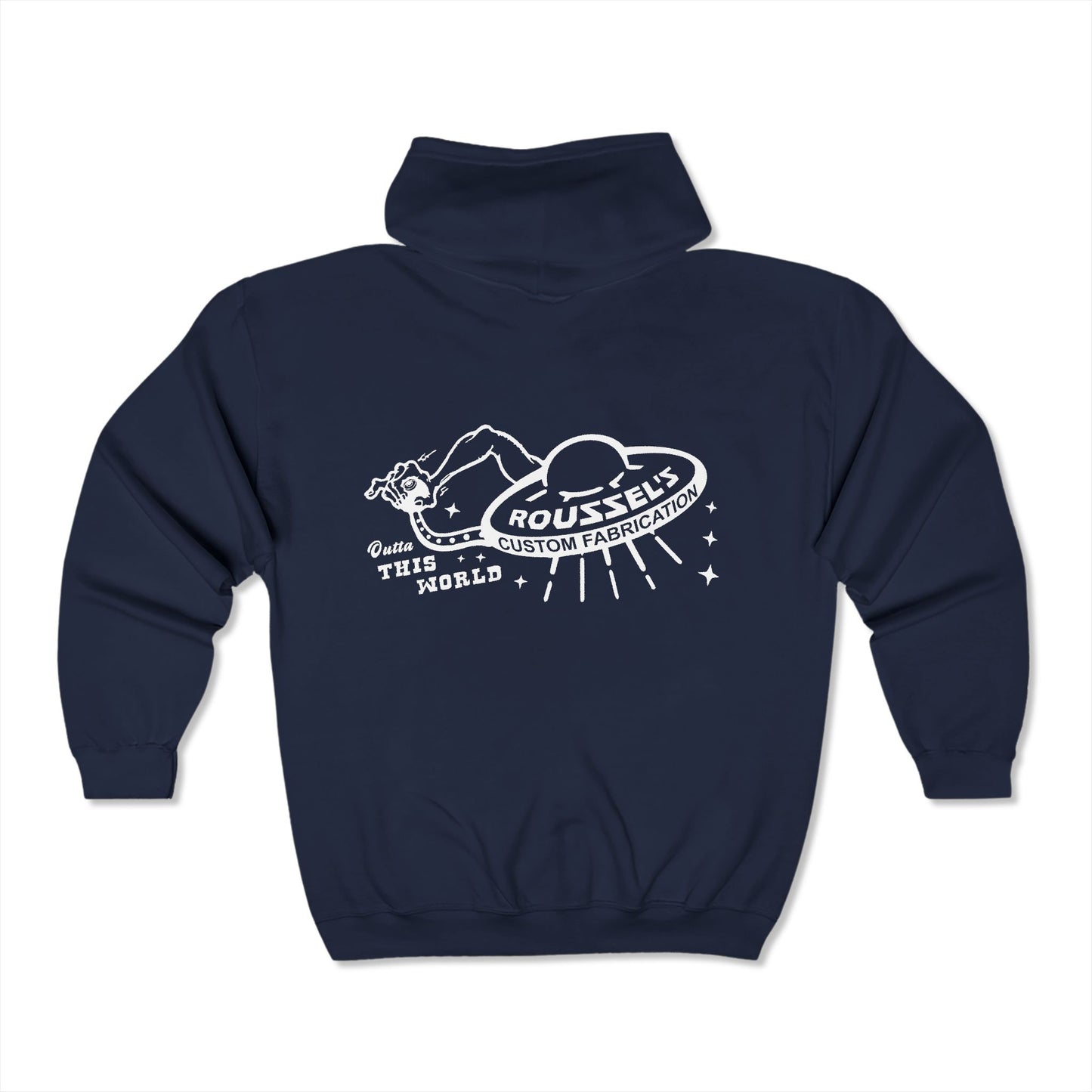 Outta This World Unisex Heavy Blend™ Full Zip Hooded Sweatshirt