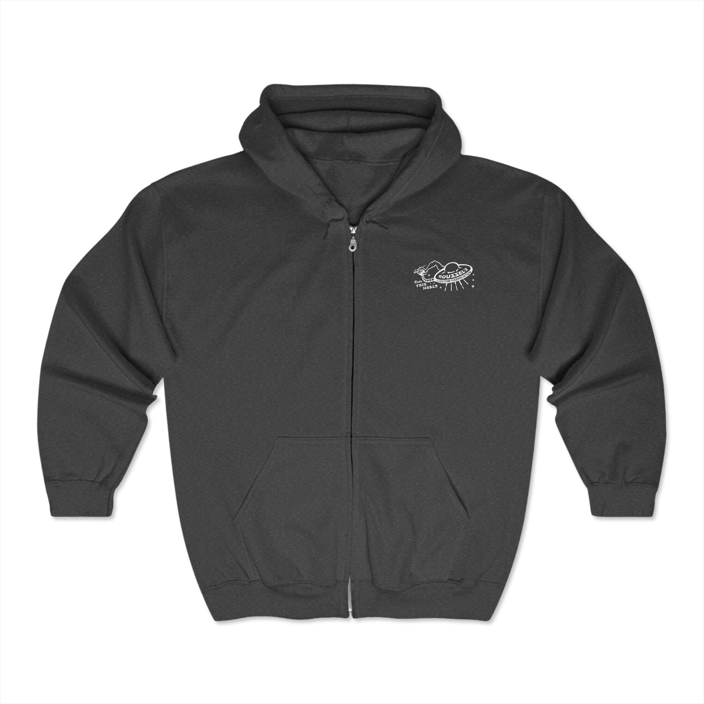Monster Lan Heavy Blend™ Full Zip Hooded Sweatshirt