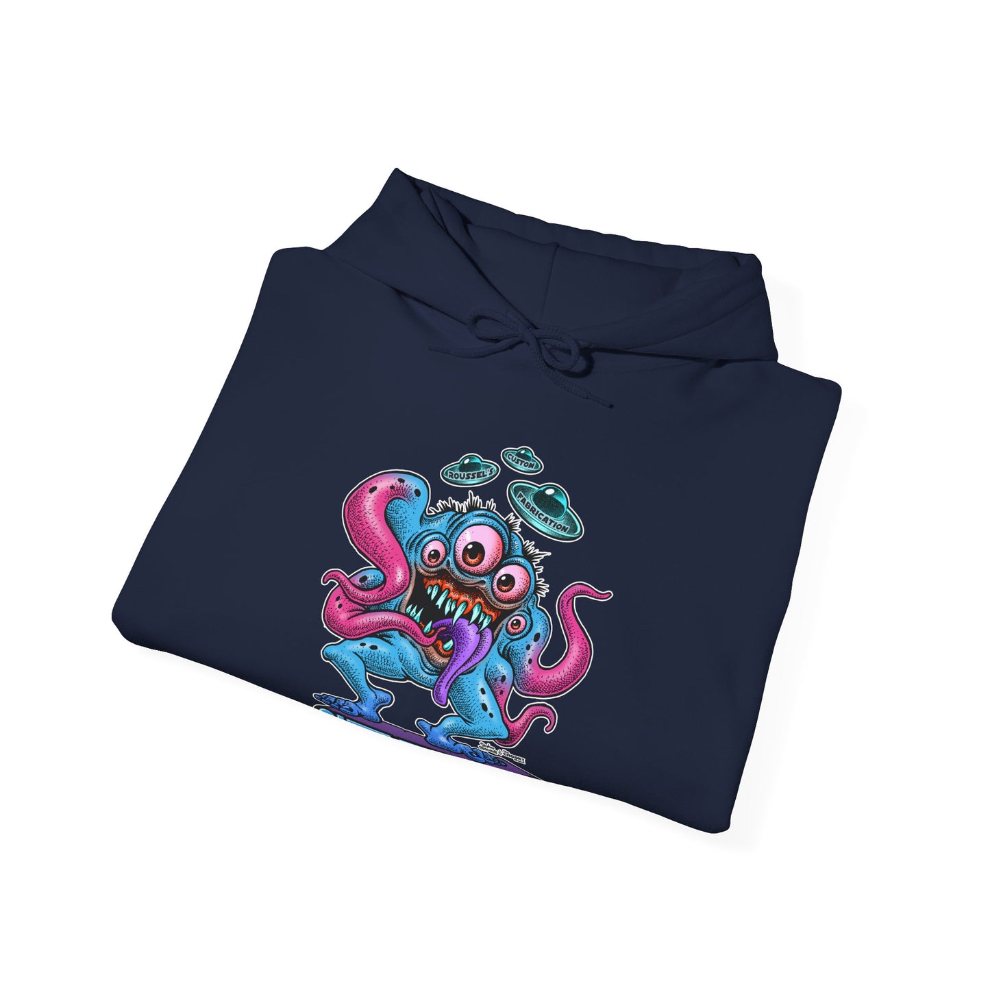 Monster Outta this World Design-Hooded Sweatshirt
