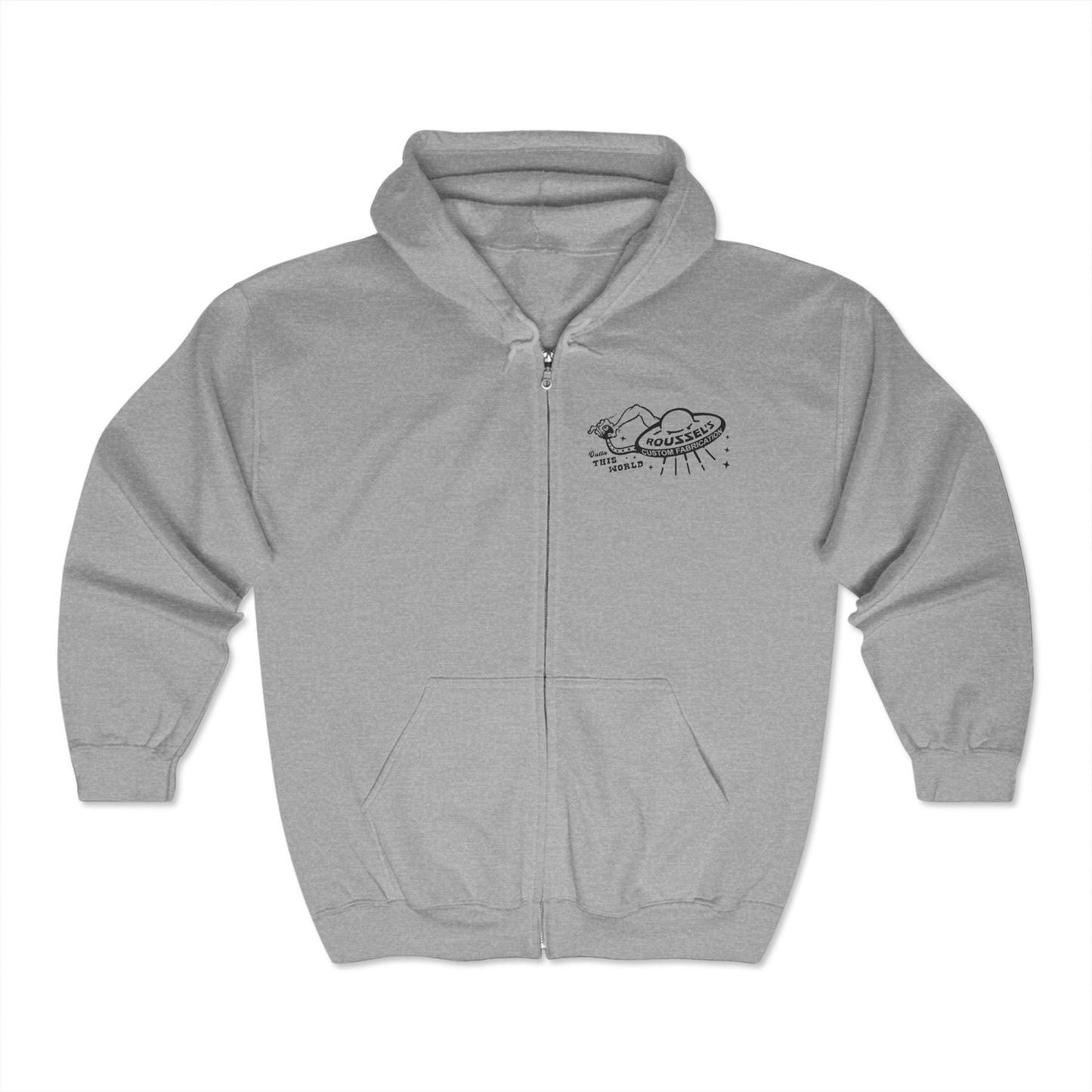 SpacePort Roussel's Unisex Heavy Blend™ Full Zip Hooded Sweatshirt