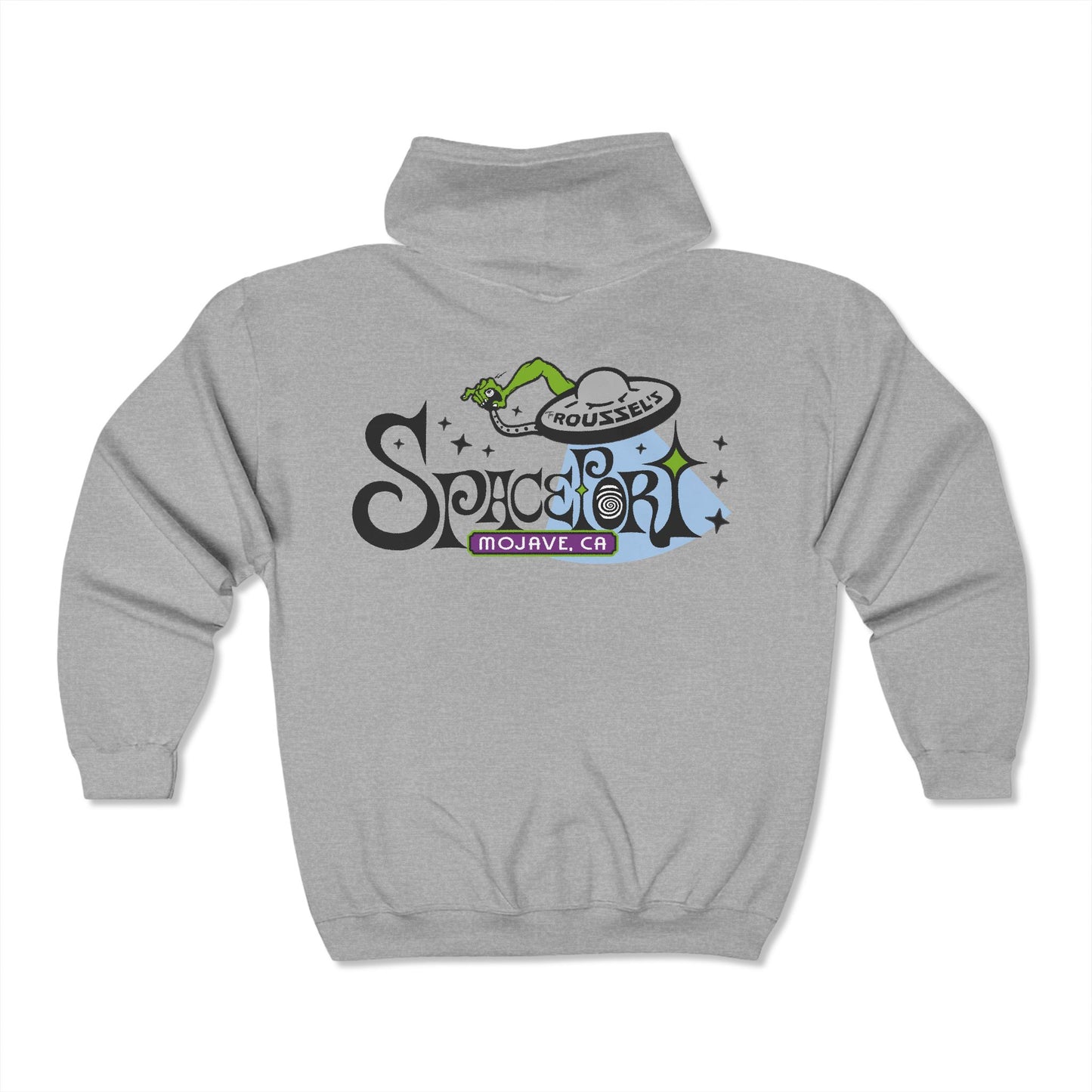 SpacePort Roussel's Unisex Heavy Blend™ Full Zip Hooded Sweatshirt