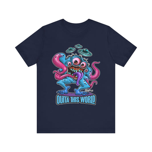 Monster Tee with Our Newest Monster Lan Roussel Bella Canvas Tee Modern Fitted T-Shirt