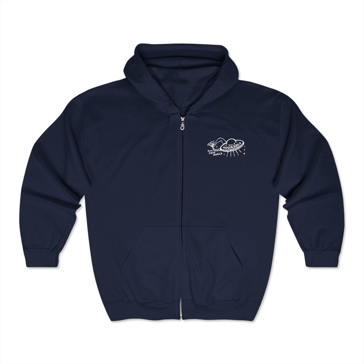 Outta This World Unisex Heavy Blend™ Full Zip Hooded Sweatshirt