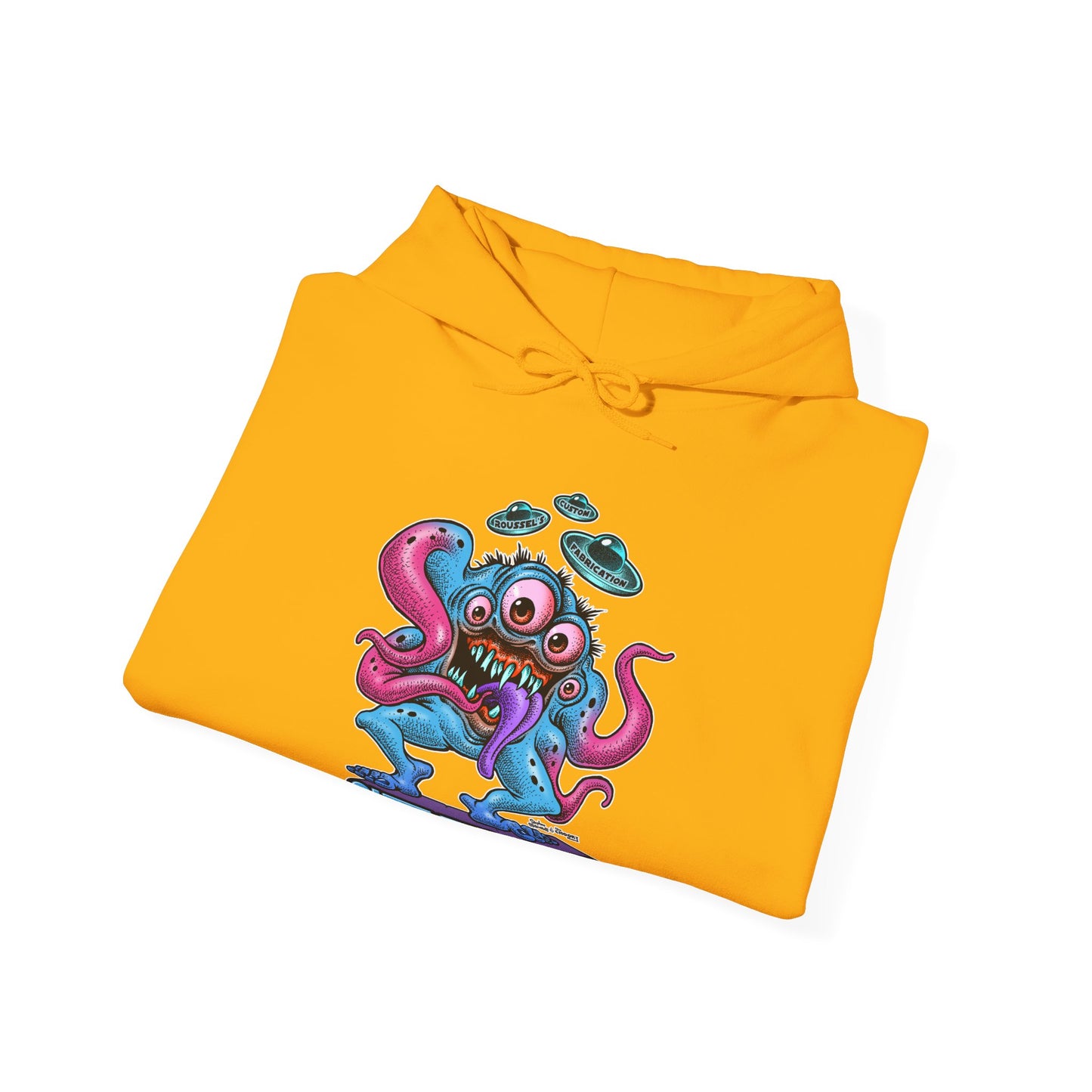 Monster Outta this World Design-Hooded Sweatshirt