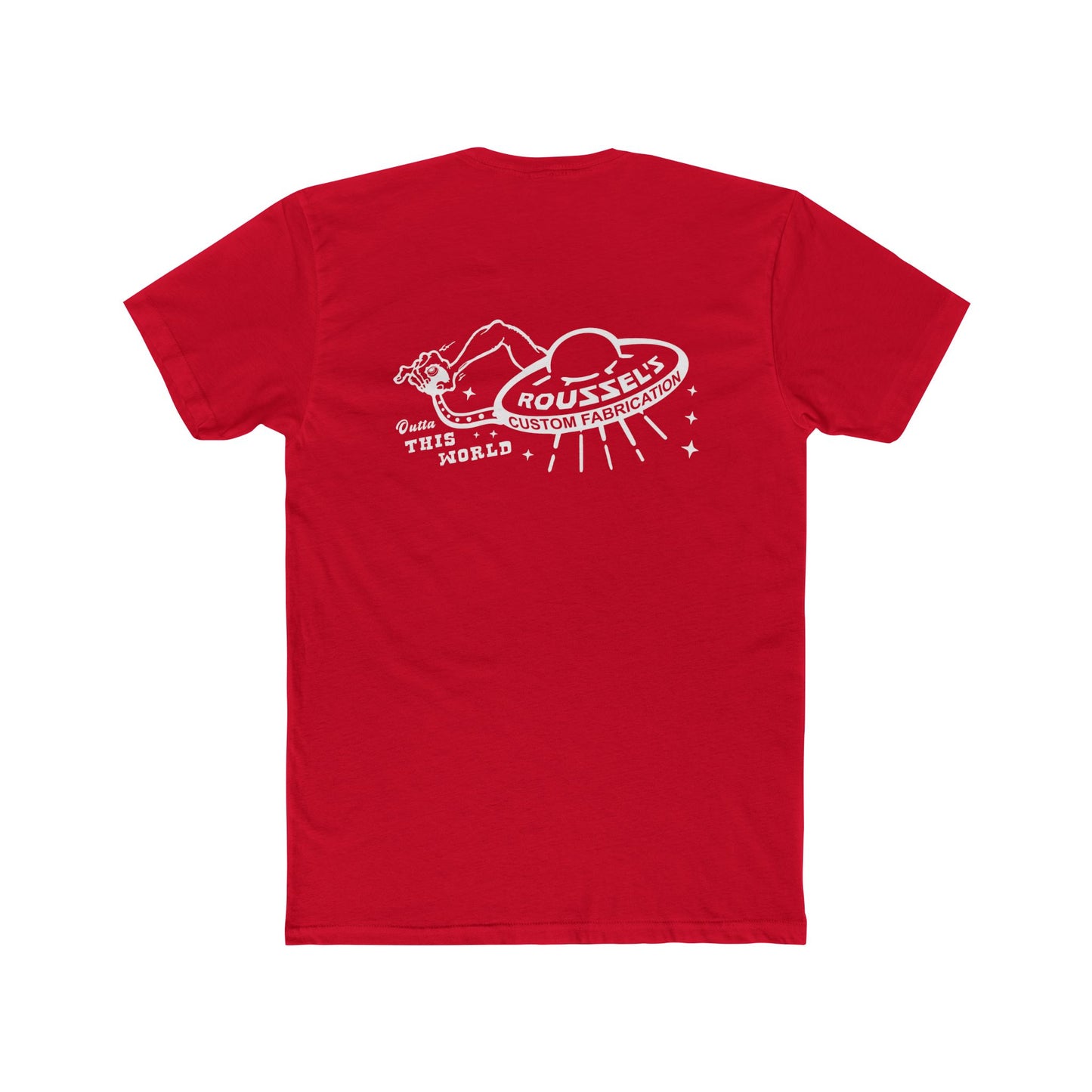 Outta This World Men's Cotton Crew Tee