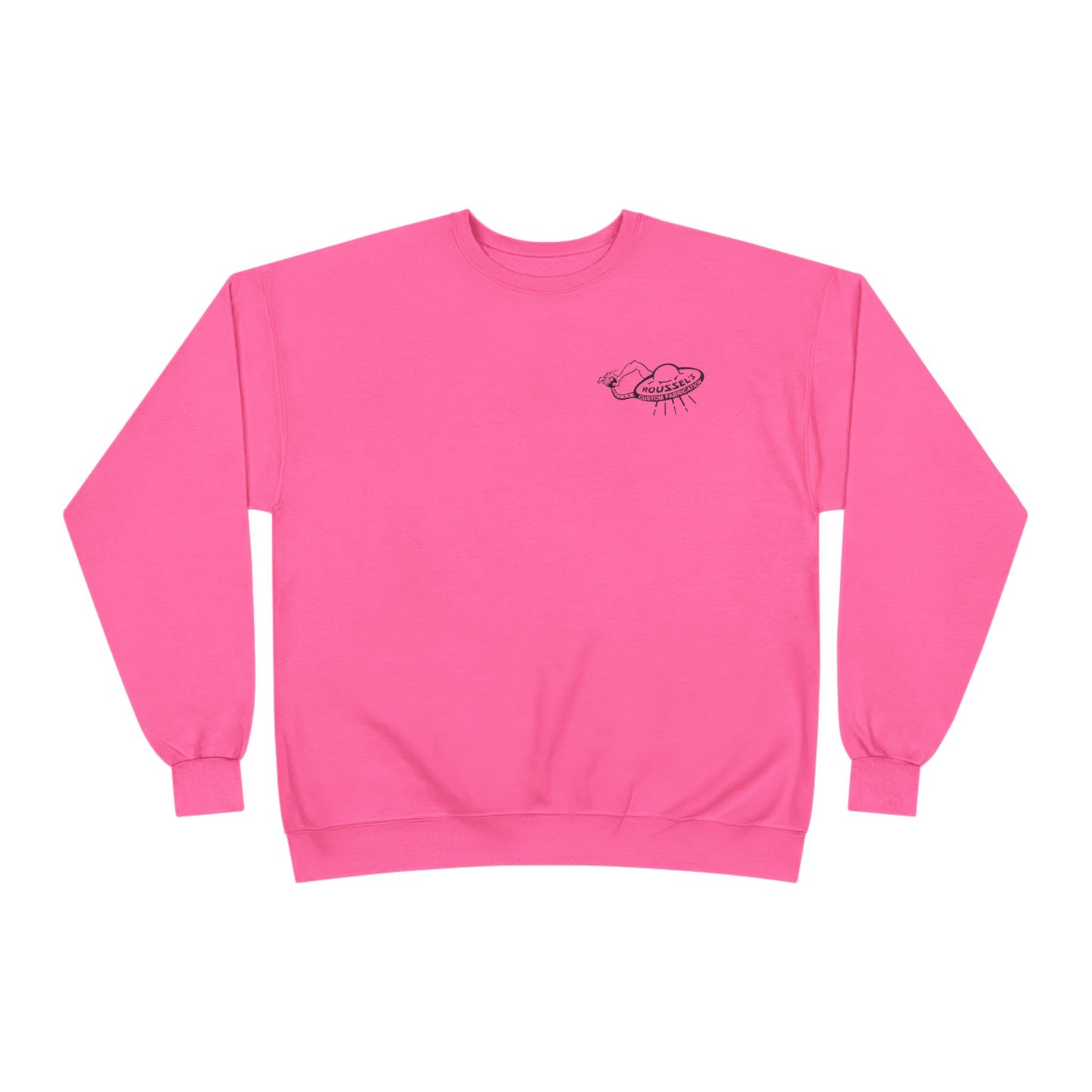 Roussel's Outta This World UFO Crewneck Sweatshirt — Retro Roomy Women's Fit
