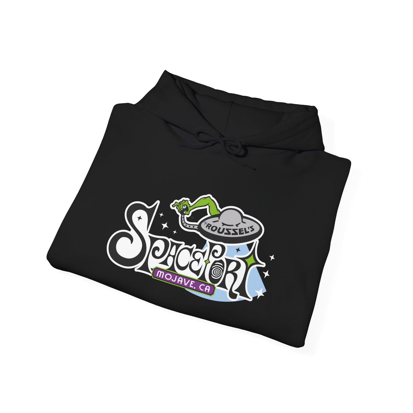 Spaceport Hoodie - Outta This World Warm Cozy Winter Unisex Sweatshirt