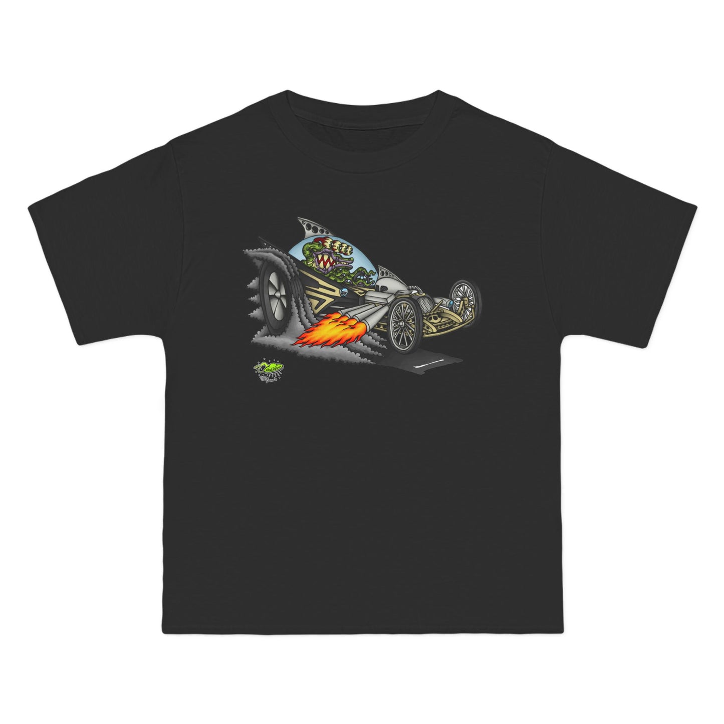 Space Junkie 2 Cartoon Alien T-Shirt Adult Unisex Tall