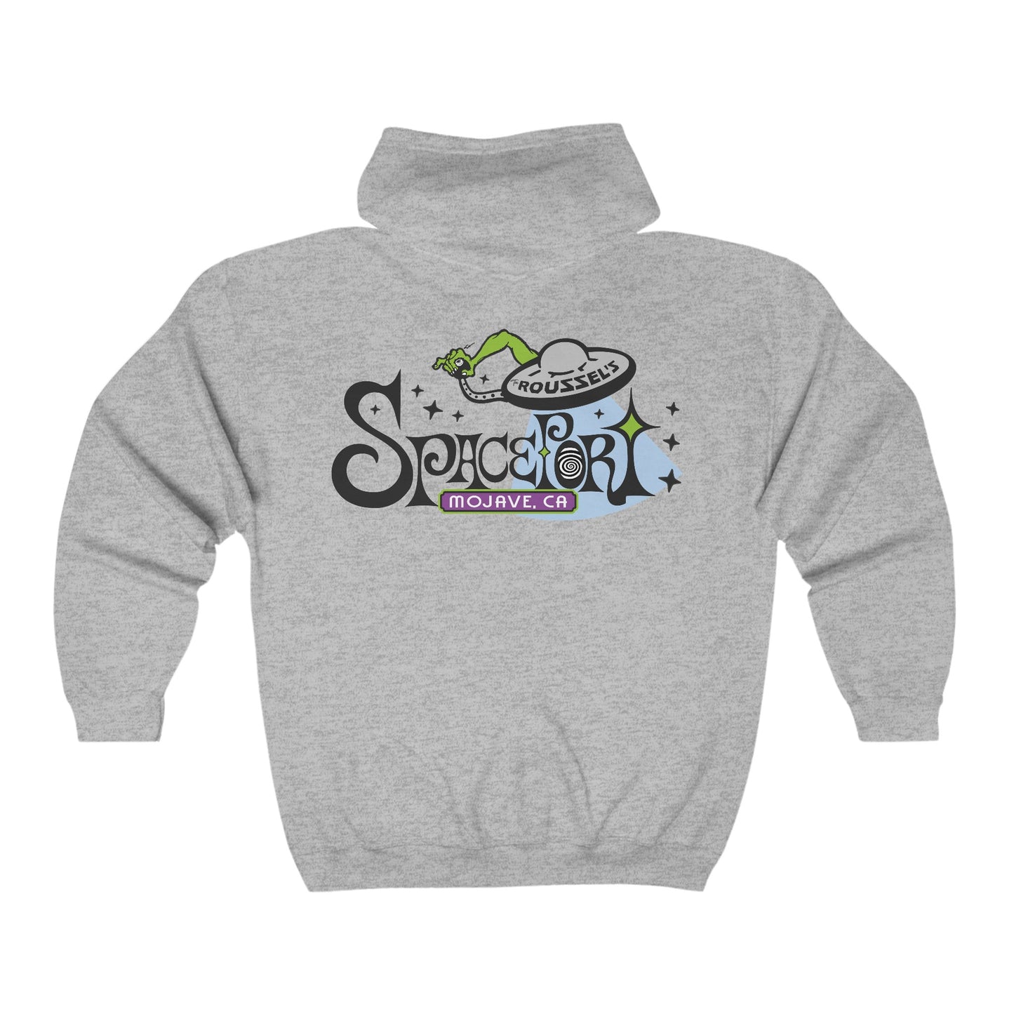 SpacePort Roussel's Unisex Heavy Blend™ Full Zip Hooded Sweatshirt