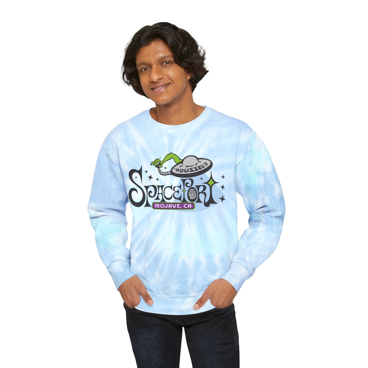 Spaceport Tye-Dye Sweat Shirt