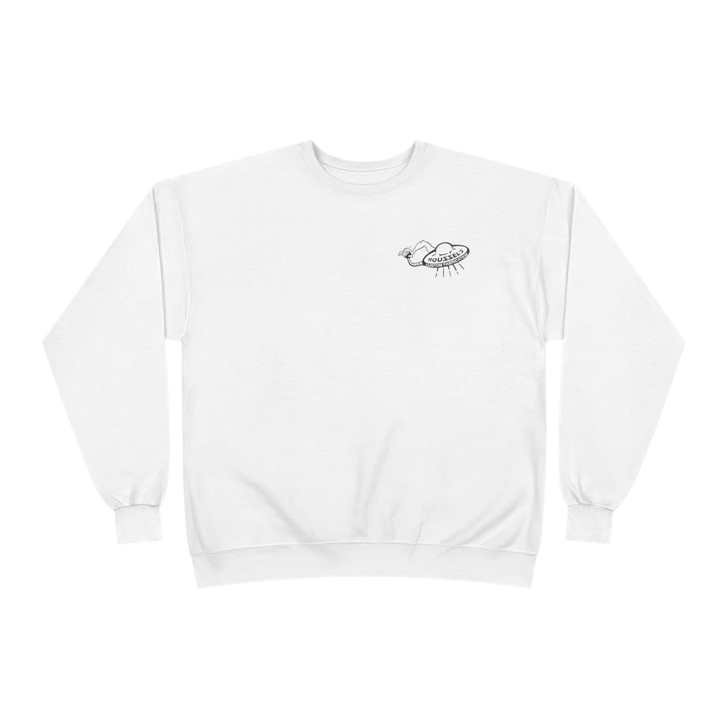 Roussel's Outta This World UFO Crewneck Sweatshirt — Retro Roomy Women's Fit