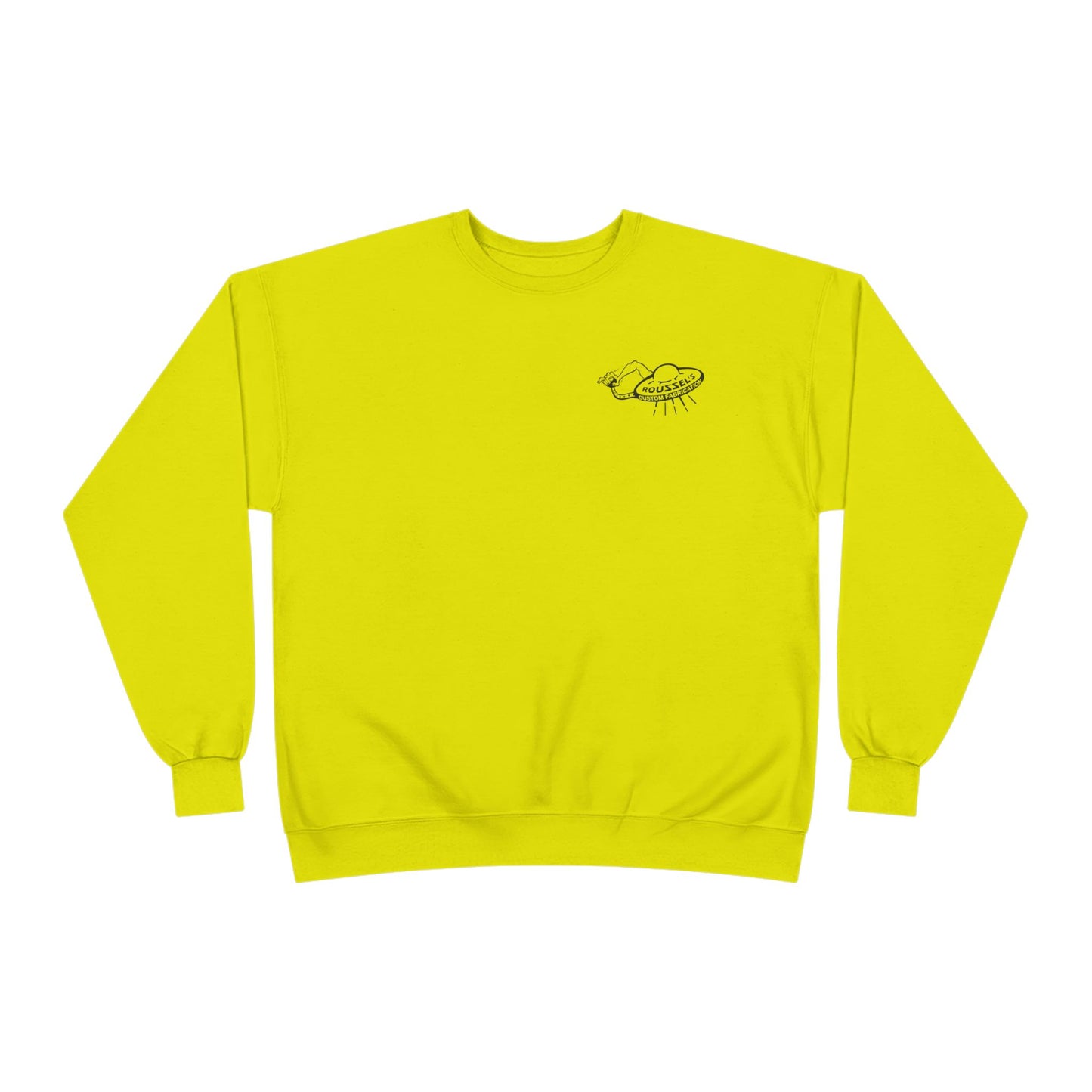 Roussel's Outta This World UFO Crewneck Sweatshirt — Retro Roomy Women's Fit