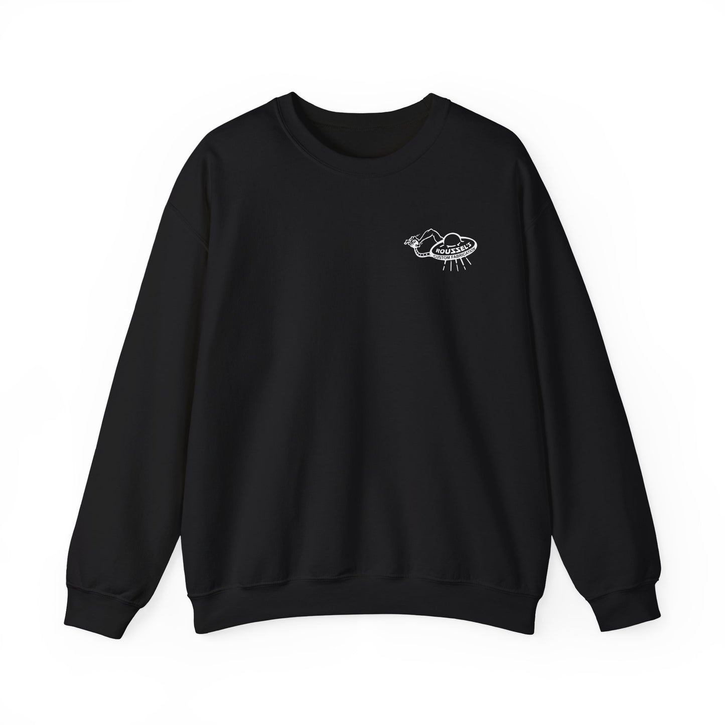 "Outta This World" UFO Logo Sweatshirt Crew Neck