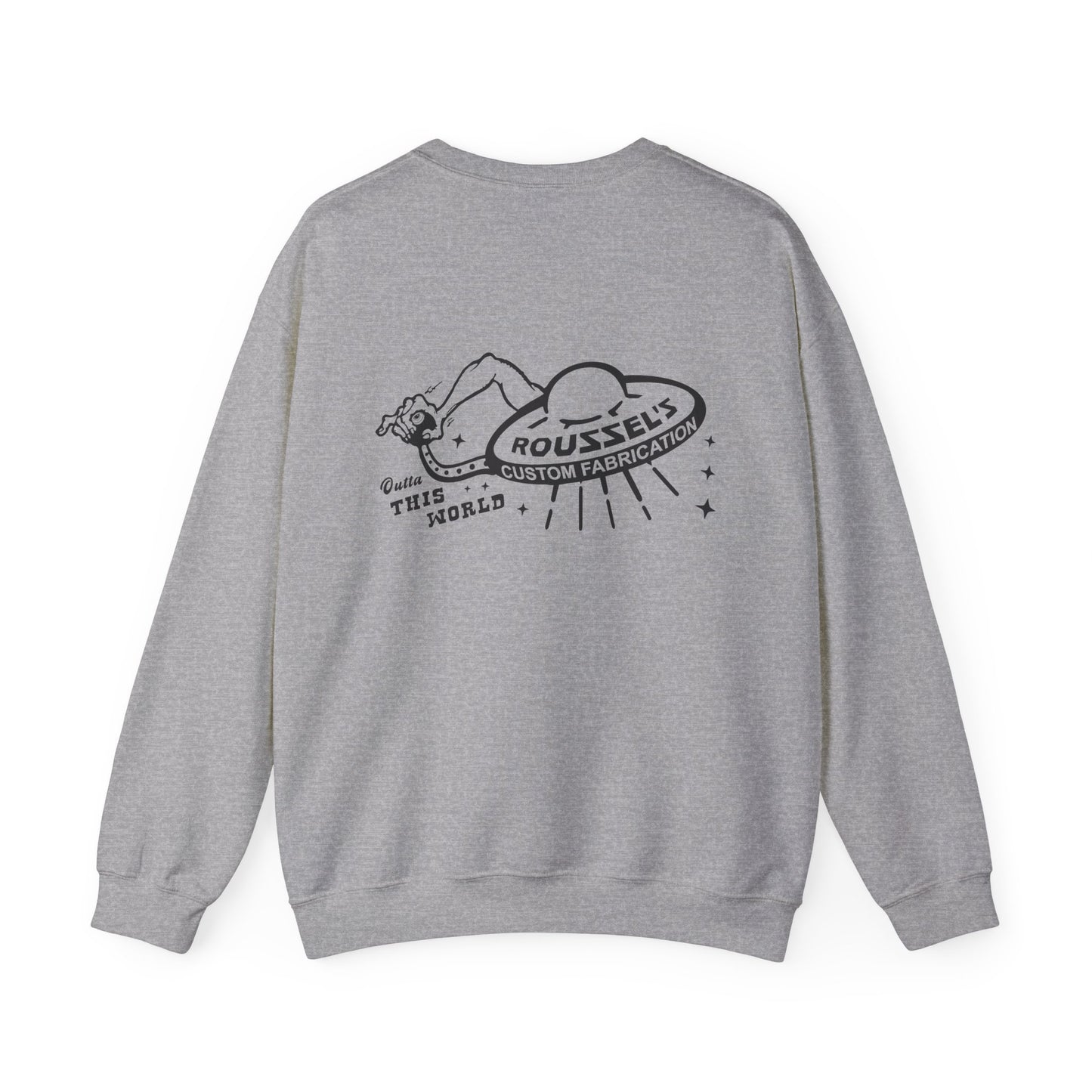 Cosmic Adventure Sweatshirt - Unisex Heavy Blend Crewneck, Perfect for Space Lovers, Gift for Astronomers, Casual Wear, Unique Design