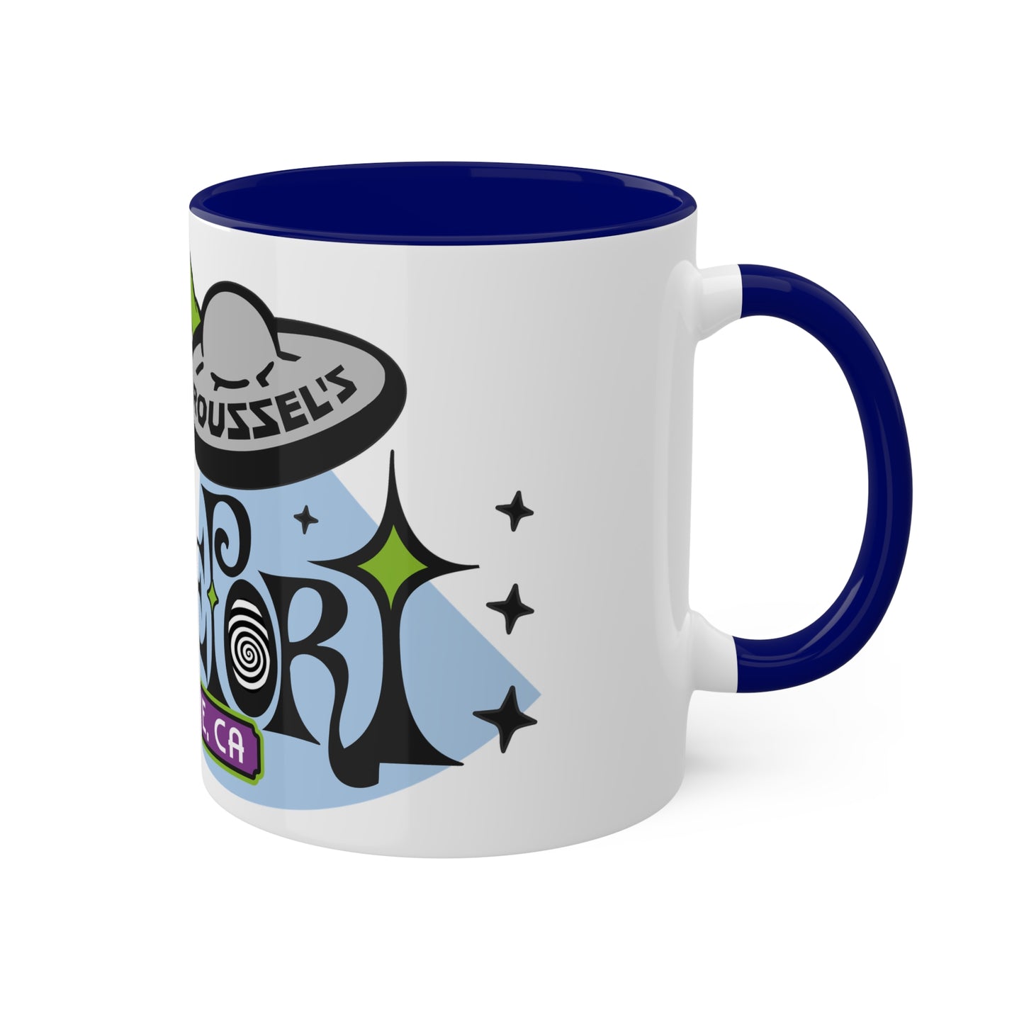 The Roussel's SpacePort Coffee Mug