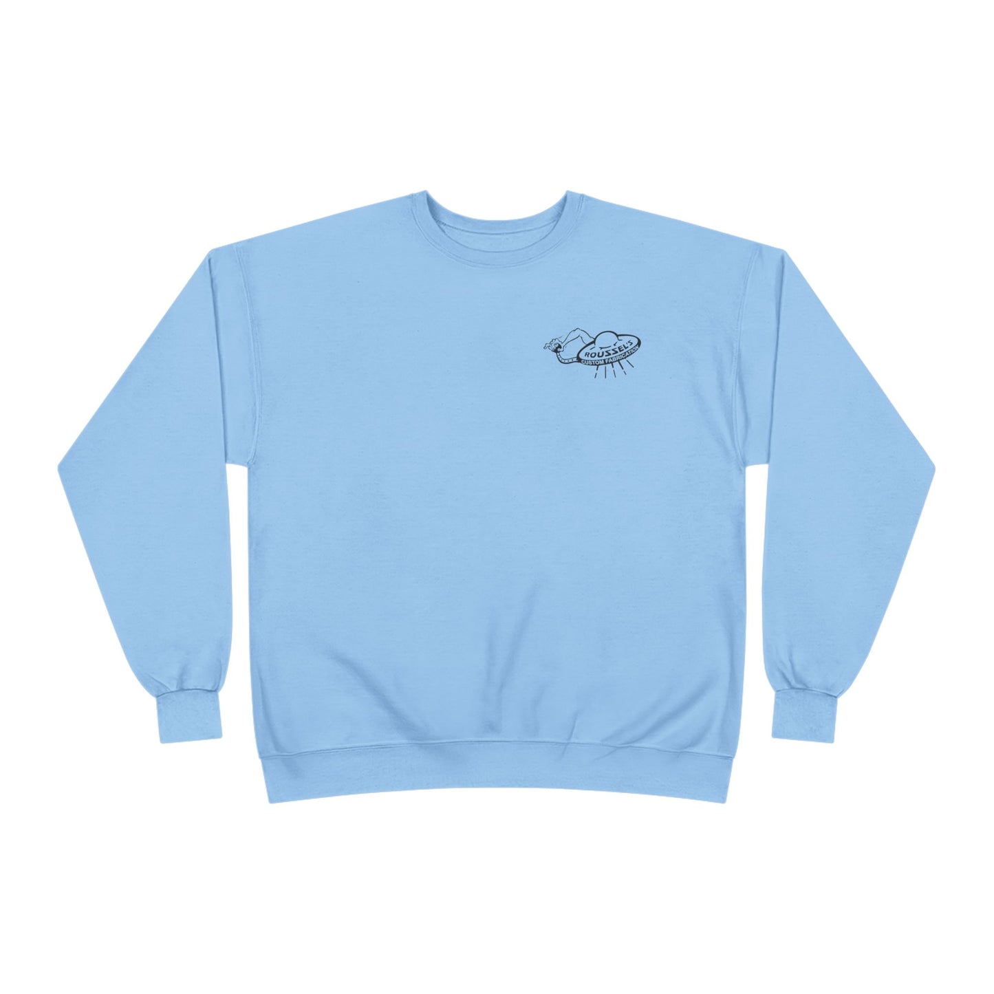 Roussel's Outta This World UFO Crewneck Sweatshirt — Retro Roomy Women's Fit