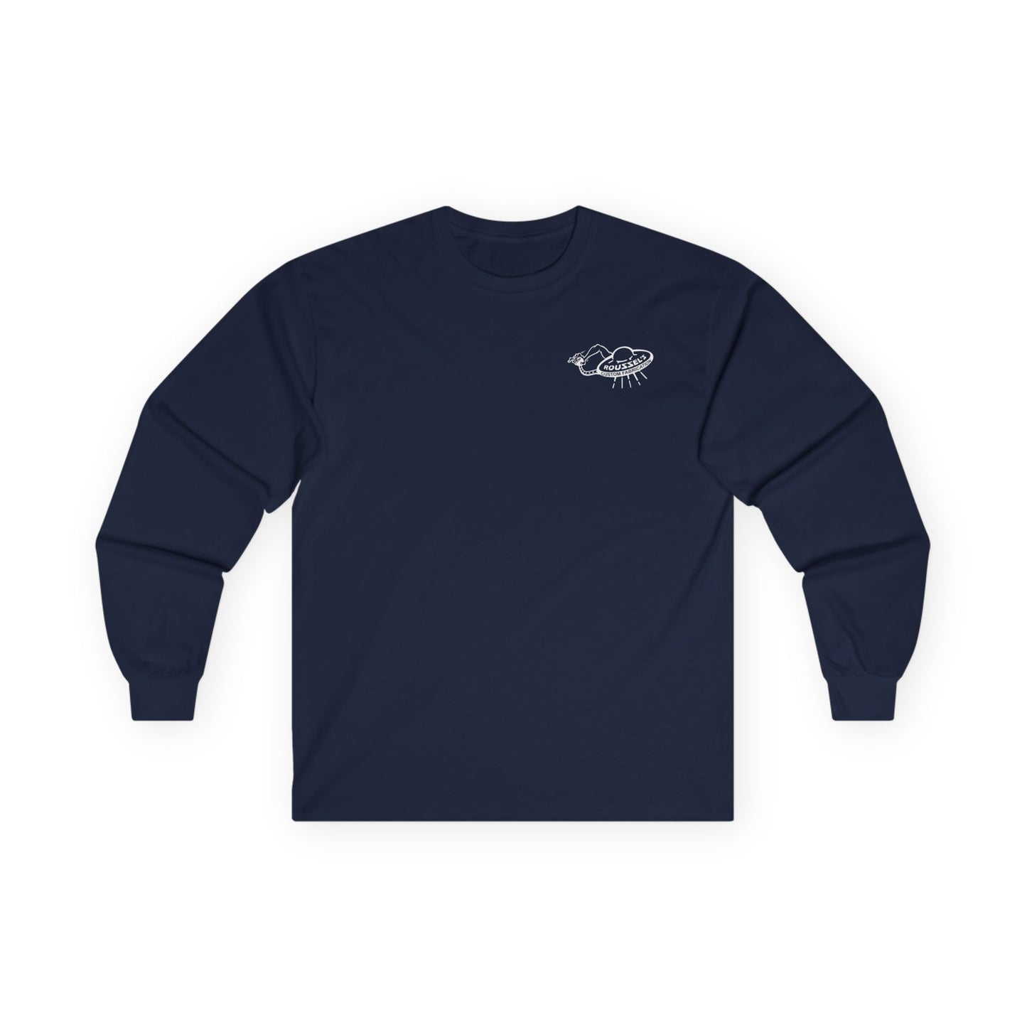 Hotrod UFO Long Sleeve Tee — Outta This World Shop Work Shirt