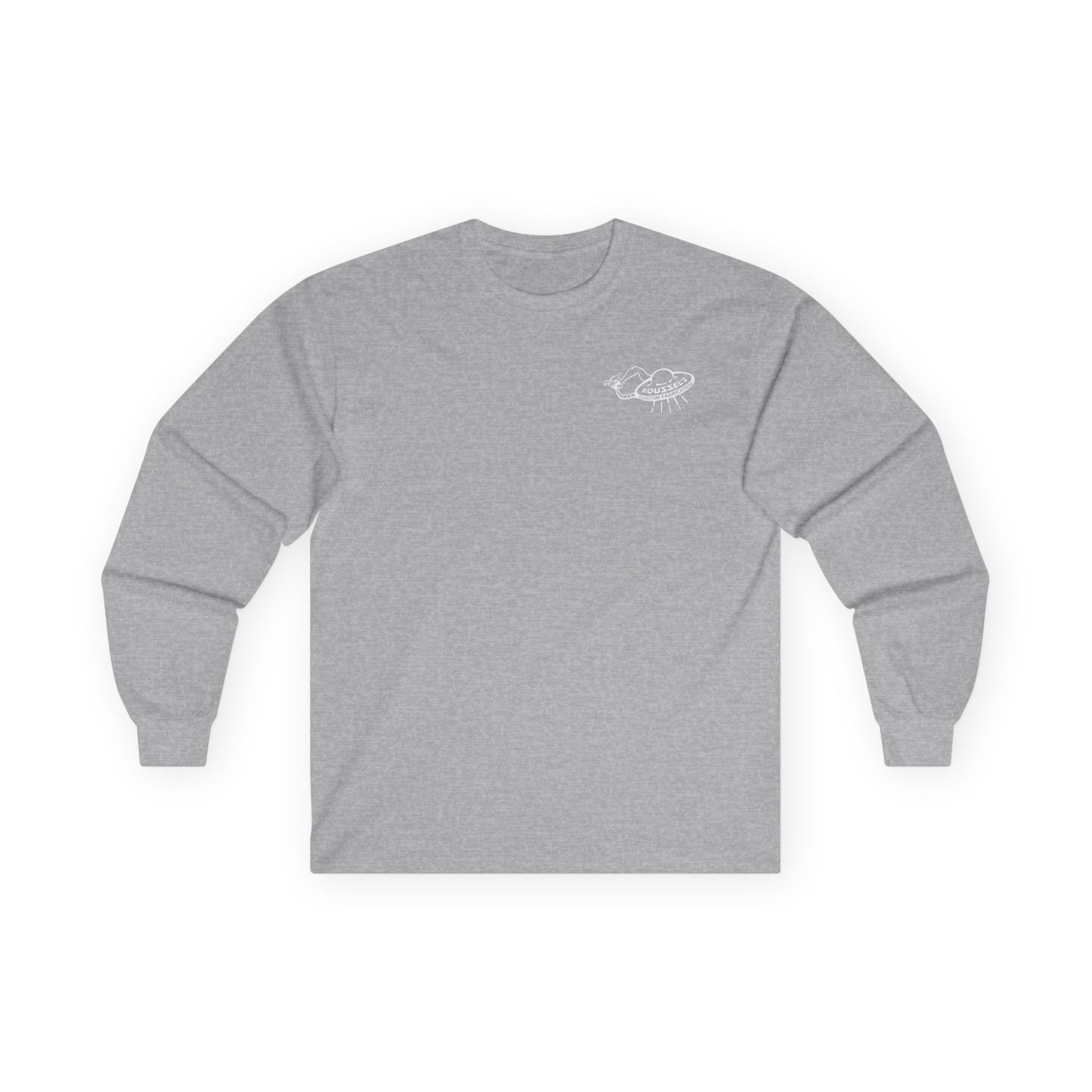 Hotrod UFO Long Sleeve Tee — Outta This World Shop Work Shirt