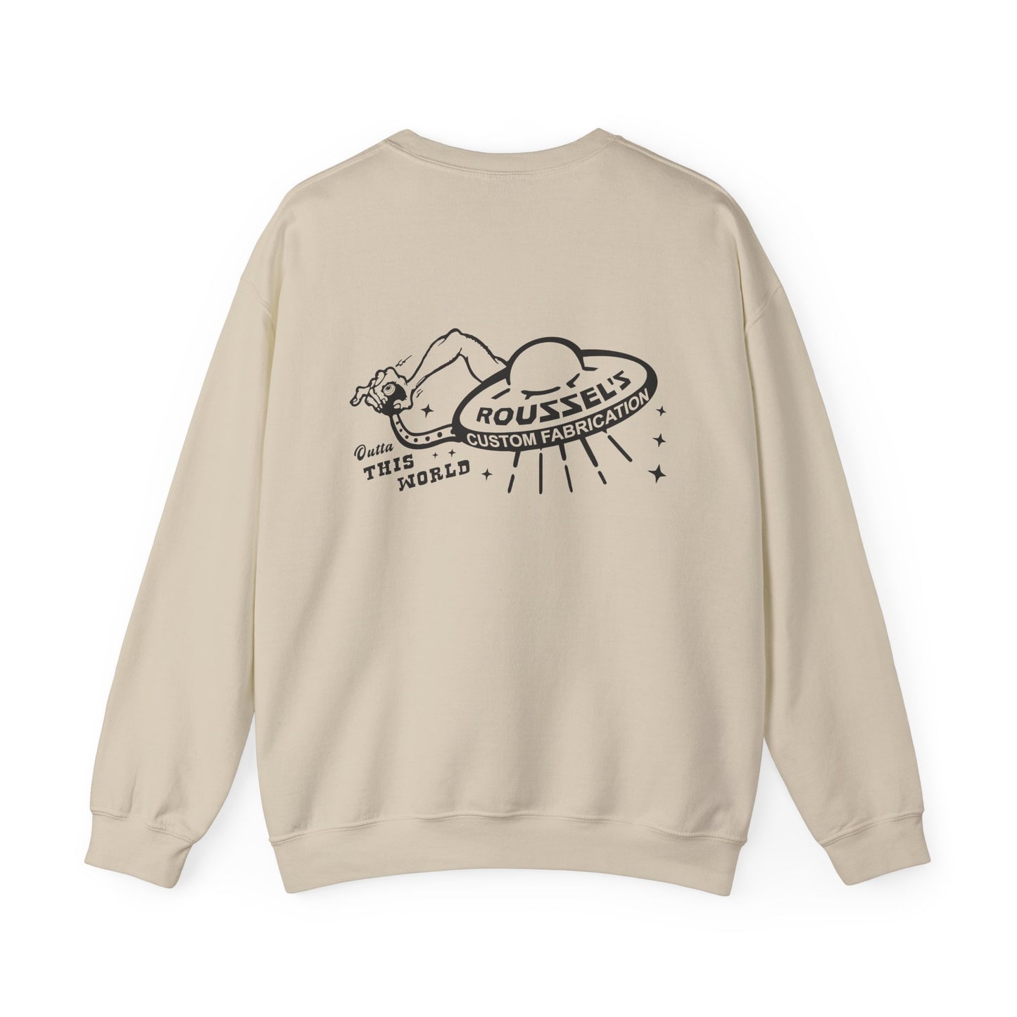 Cosmic Adventure Sweatshirt - Unisex Heavy Blend Crewneck, Perfect for Space Lovers, Gift for Astronomers, Casual Wear, Unique Design